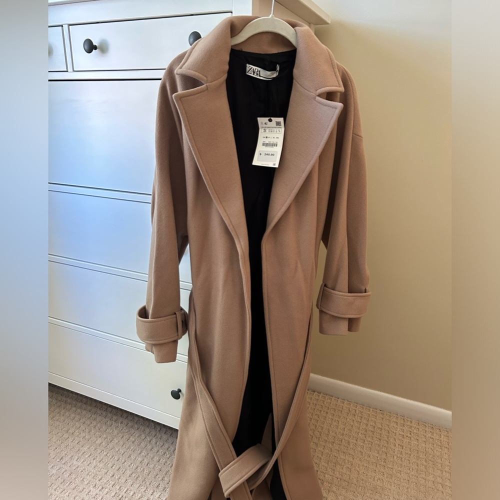 Zara Camel coat